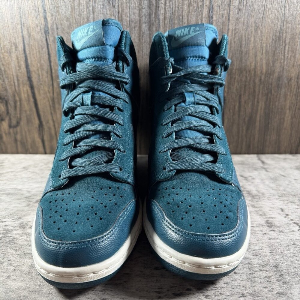 MINT 2013 Nike Dunk Sky Hi Essential Wedge Dark Sea Blue Women Sz 7 528899-300 - Picture 5 of 10